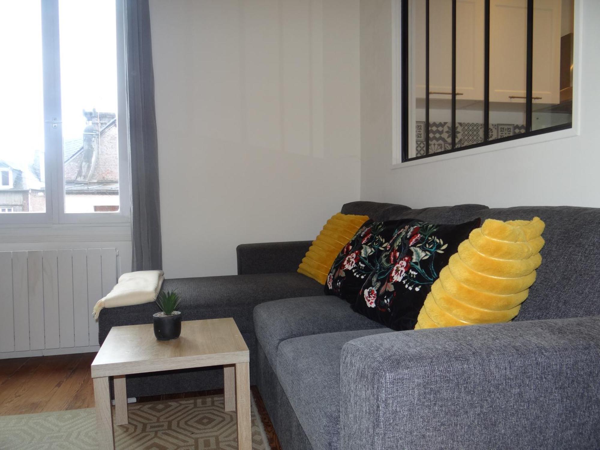 Appartement Lumineux Au Centre De Dieppe, Calme Et Confortable Ngoại thất bức ảnh